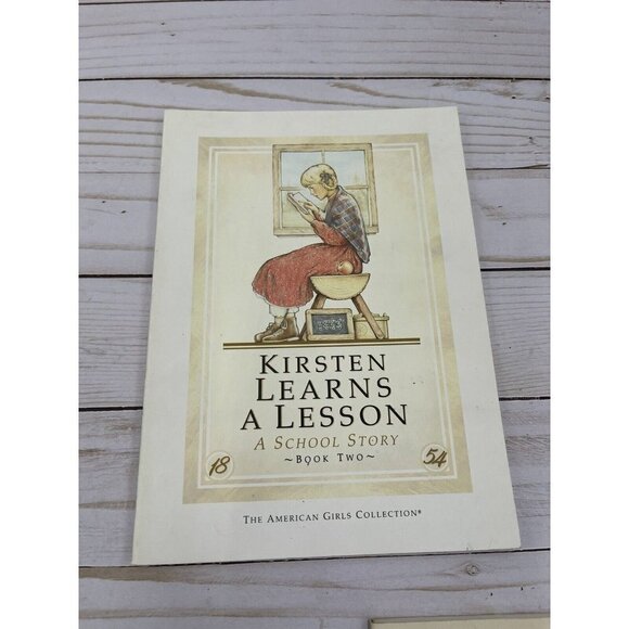 American Girl Book Lot 4 School Story Kirsten Samantha Felicity YA Paperback - Picture 4 of 10